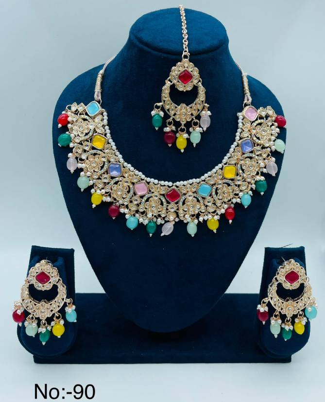 Diamond Kundan Necklace Catalog